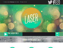 Tablet Screenshot of fmlaser.com.ar